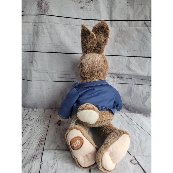 Peter Rabbit Dan Dee 22in Plush Bunny Stuffed Animal Blue Jacket 2020 Dandee - Picture 6 of 10